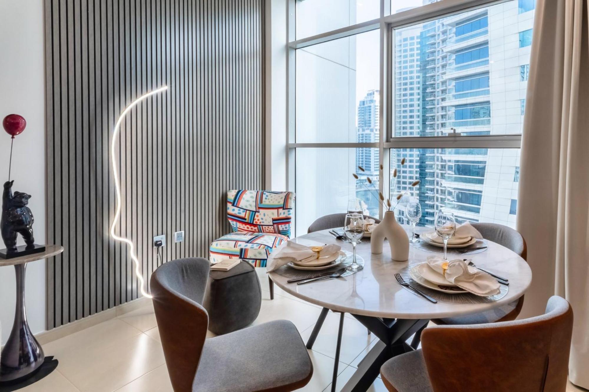 Jbr Beach & Marina Walk I Ain Dubai View I 1 Bdr Bagian luar foto