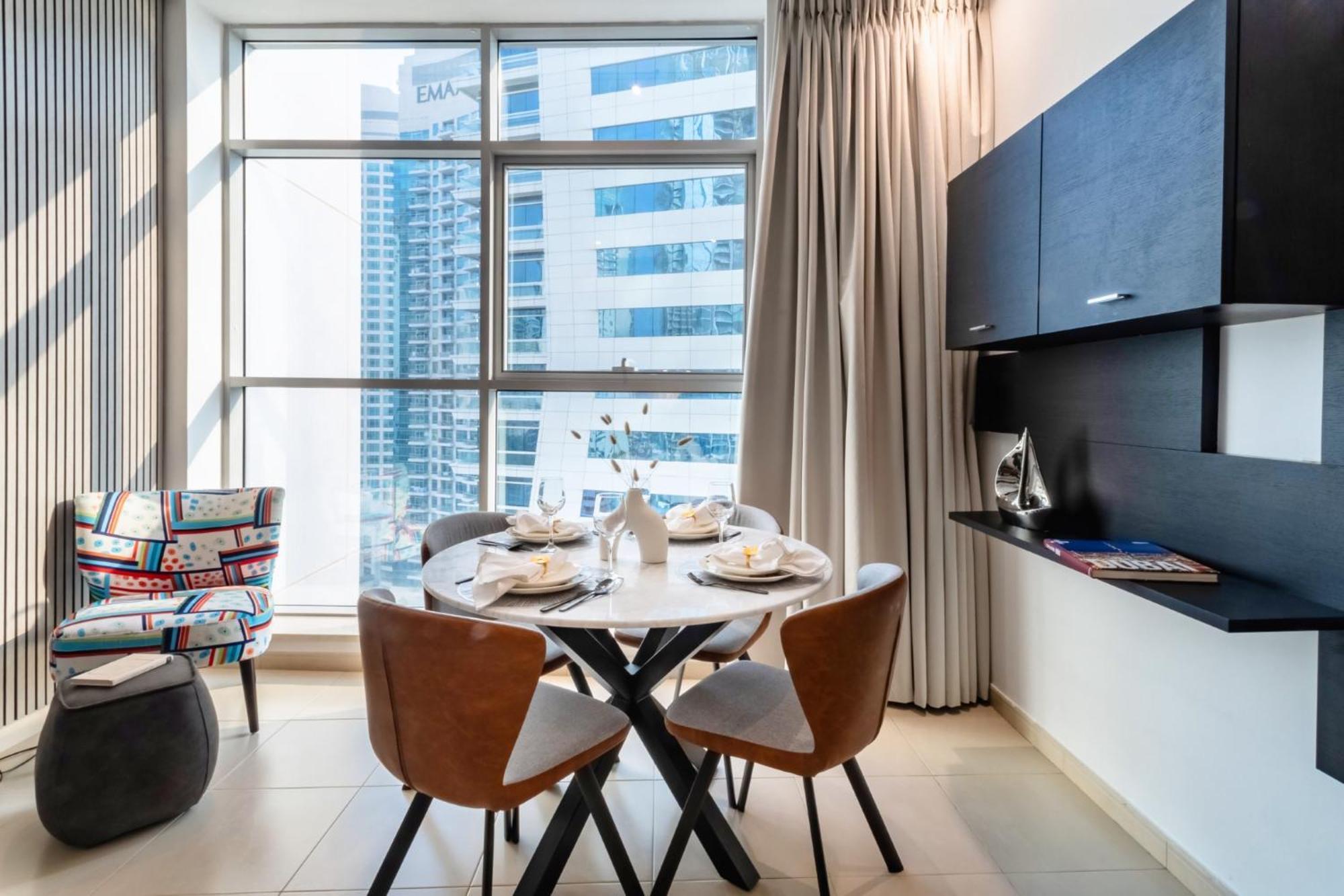 Jbr Beach & Marina Walk I Ain Dubai View I 1 Bdr Bagian luar foto